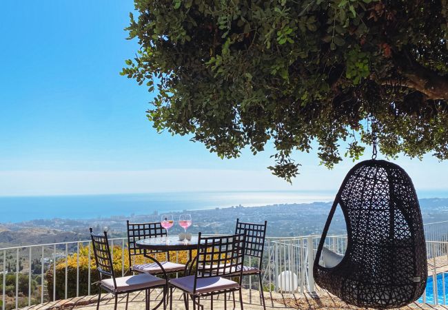 Villa in Mijas Pueblo - Villa Las Monjas - Astonishing Panoramic Sea View Villa in Mijas Pueblo - Villa Las Monjas - Astonishing Panoramic Sea View