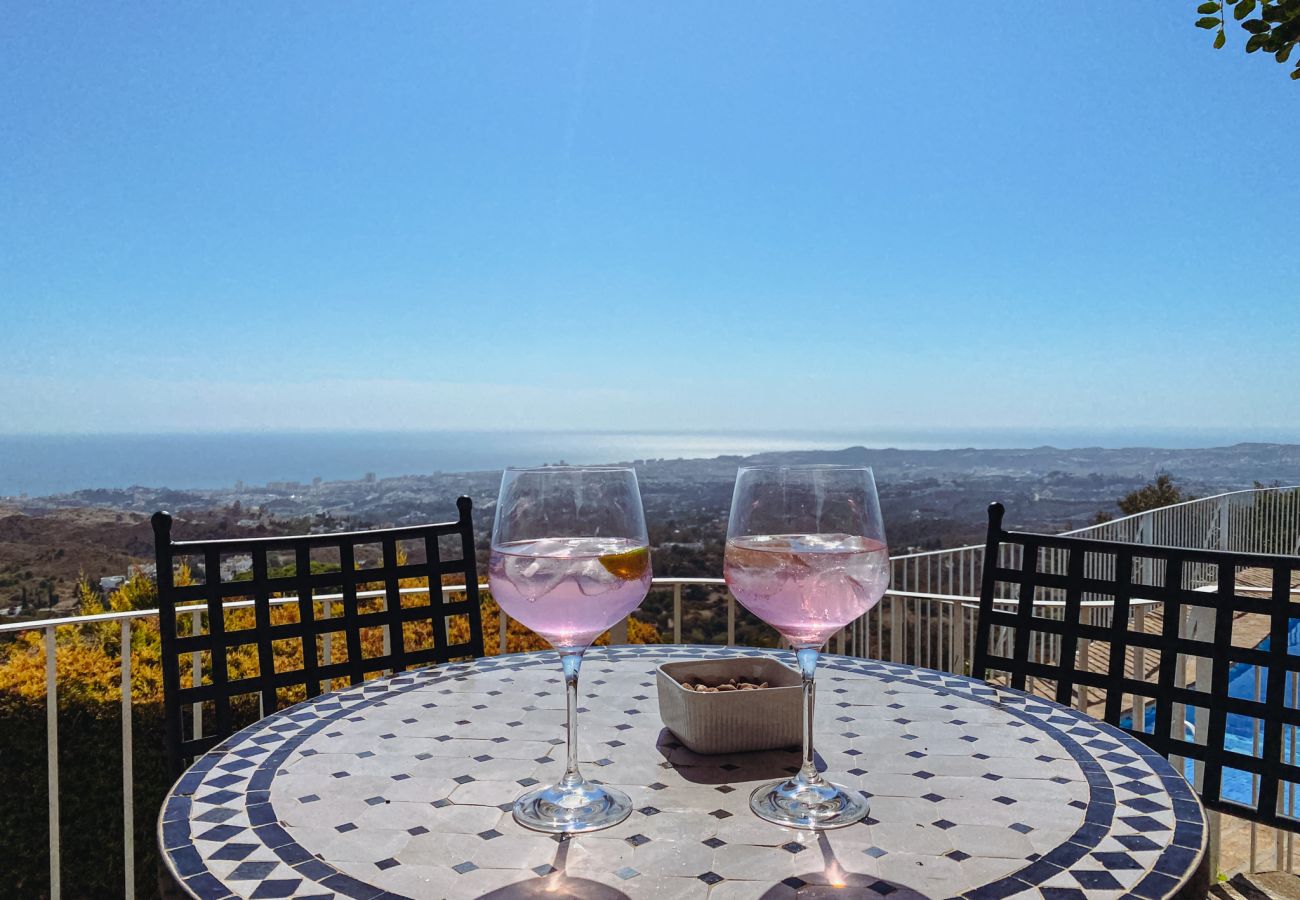 Villa in Mijas Pueblo - Villa Las Monjas - Astonishing Panoramic Sea View Villa in Mijas Pueblo - Villa Las Monjas - Astonishing Panoramic Sea View