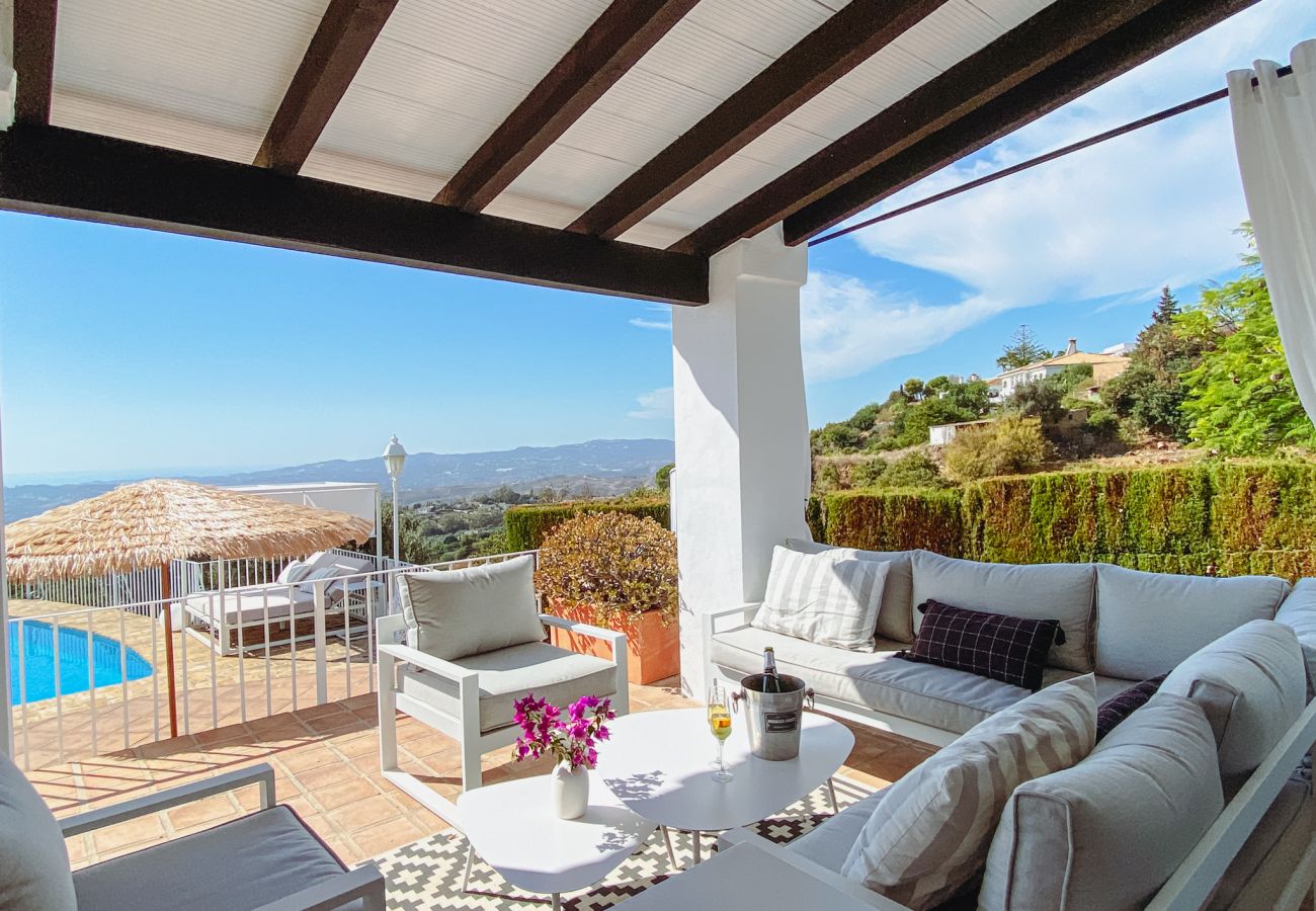 Villa in Mijas Pueblo - Villa Las Monjas - Astonishing Panoramic Sea View Villa in Mijas Pueblo - Villa Las Monjas - Astonishing Panoramic Sea View