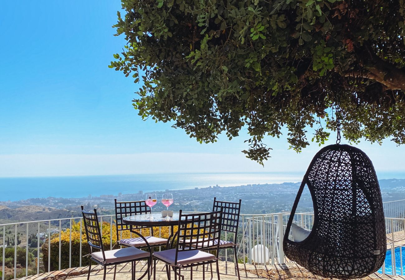 Villa in Mijas Pueblo - Villa Las Monjas - Astonishing Panoramic Sea View Villa in Mijas Pueblo - Villa Las Monjas - Astonishing Panoramic Sea View